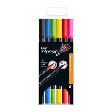 BIC Feutre DUAL BRUSH,...