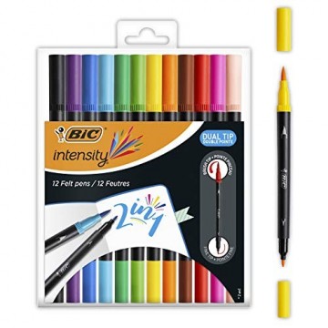 BIC Feutre DUAL BRUSH,...