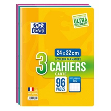 Oxford Lot de 3 Cahiers...