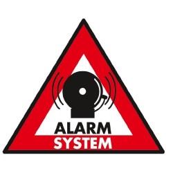 Sticker alarm system...