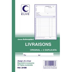 ELVE Manifold "Livraisons",...