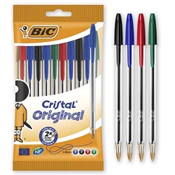 BIC Stylos à bille Cristal...