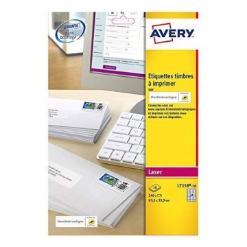 AVERY  240 Etiquettes...