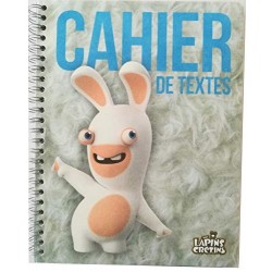 un cahier de texte lapins...