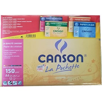 Canson lot de 4 pochettes...