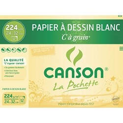 CANSON Papier à dessin "C",...