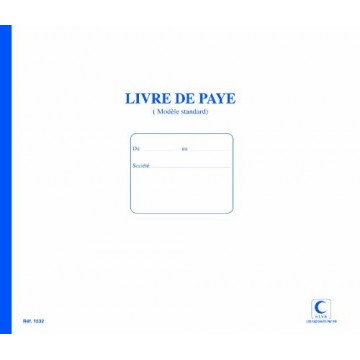 ELVE Cahier piqué "Livre de...