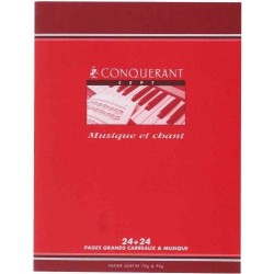 CONQUERANT - 1 Cahier de...