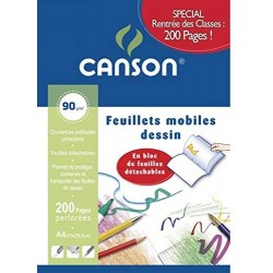 Canson Bloc de 200 Feuilles...