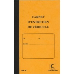 ELVE Carnet d'entretien de...