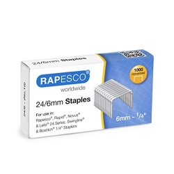 RAPESCO Agrafes 24/6, 1.000...