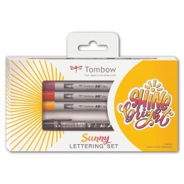 Tombow Set Lettering Sunny,...