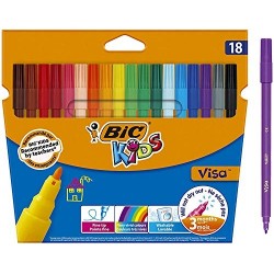 BIC KIDS Feutre Visa, étui...