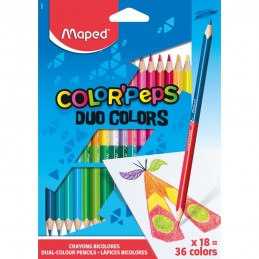 Maped Crayons bicolores...