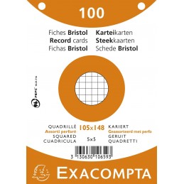 EXACOMPTA Fiches bristol,...