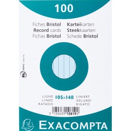 EXACOMPTA Fiches bristol,...