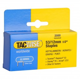 TACWISE Agrafes 53/12 mm,...