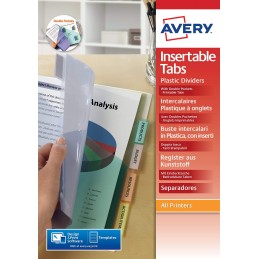 AVERY Intercalaires double...