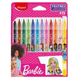 Maped Feutre Barbie, étui...