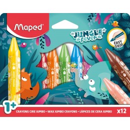 Maped Crayon cire JUNGLE...