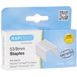 RAPESCO Agrafes 53/8, 2.000...