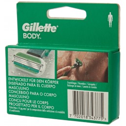 Gillette Body  4 Lames de...