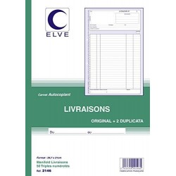 ELVE Manifold "Livraisons",...