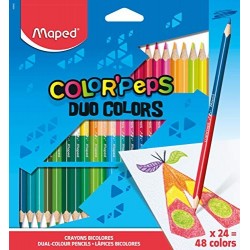 Maped Crayons bicolores...