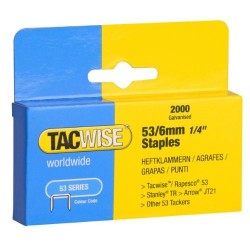 TACWISE Agrafes 53/6 mm,...