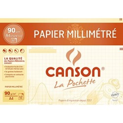 CANSON Papier millimétré,...