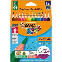 BIC KIDS 12 Crayons de...