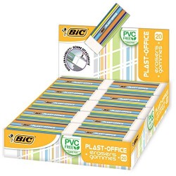 BIC Gomme en plastique...