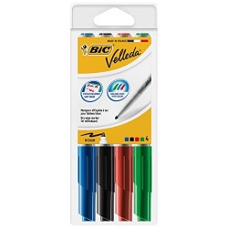 BIC lot de 4 Marqueur pour...