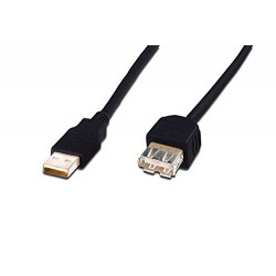 DIGITUS Rallonge USB 2.0,...