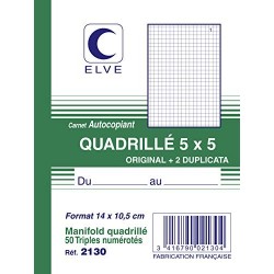 ELVE Manifold quadrillé...