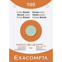 EXACOMPTA Fiches bristol,...