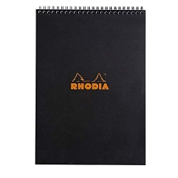 RHODIA Bloc spiralé, format...