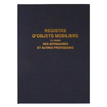 ELVE "Registre d'objets...