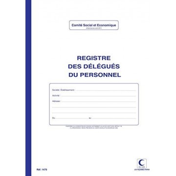 ELVE Registre "Délégués du...