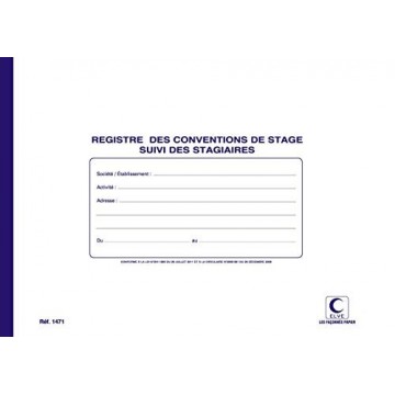 ELVE Registre "Conventions...